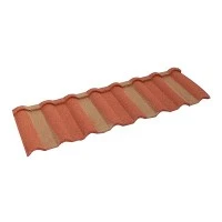 Telhas de metal revestidas de pedra leve, material de cobertura popular, preço de fábrica, chapa de cobertura de aço de zinco e alumínio